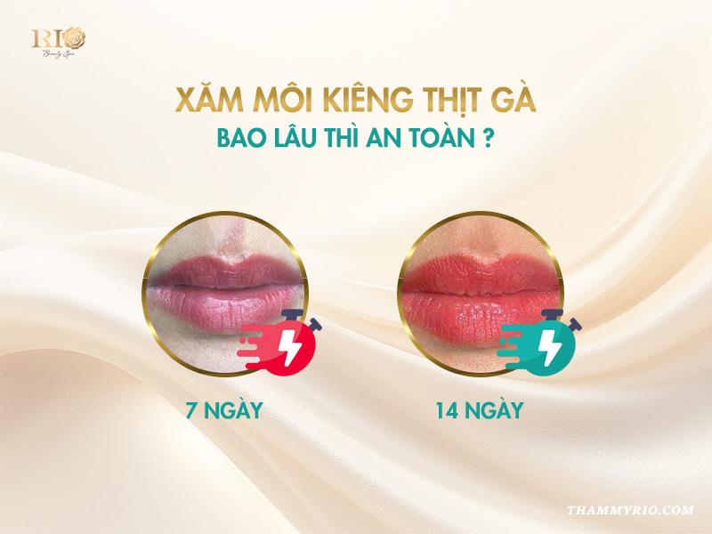Xăm môi kiêng thịt gà bao lâu? 5 lưu ý cần biết 3 Xăm môi kiêng thịt gà bao lâu thì an toàn?