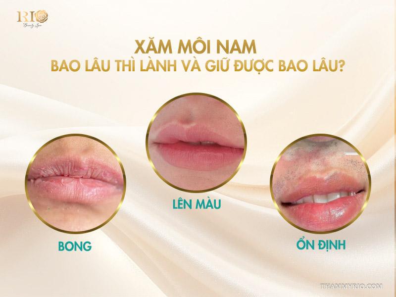 6 màu xăm môi nam đẹp tự nhiên, được ưa chuộng năm 2026 8 Xăm môi nam bao lâu thì lành và giữ được bao lâu?