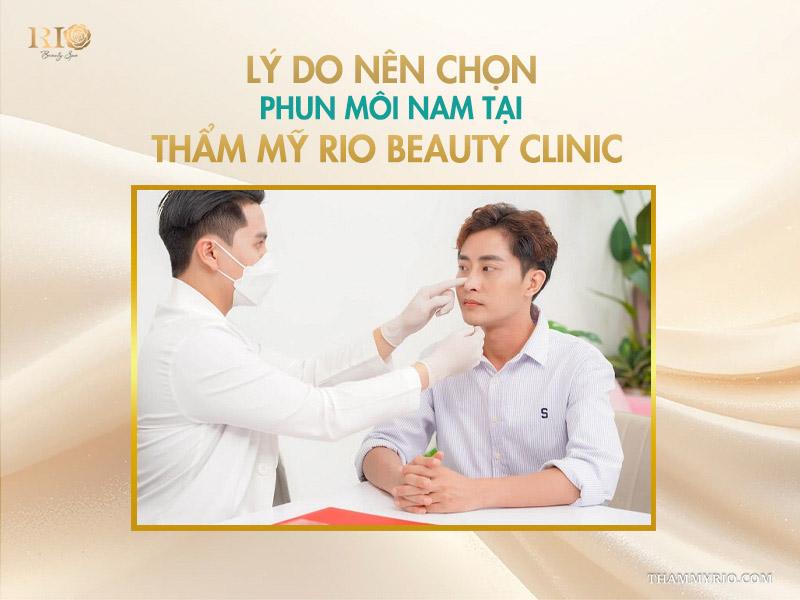 6 màu xăm môi nam đẹp tự nhiên, được ưa chuộng năm 2026 9 Lý do nên chọn phun môi nam tại Thẩm mỹ Rio Beauty Clinic