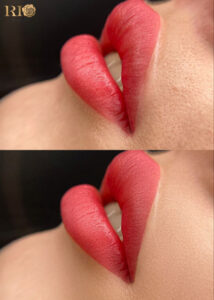 địa chỉ phun môi uy tín, phun môi tone cam san hô