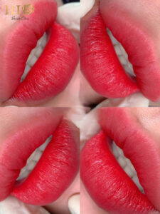 địa chỉ phun môi uy tín, phun môi tone cam san hô