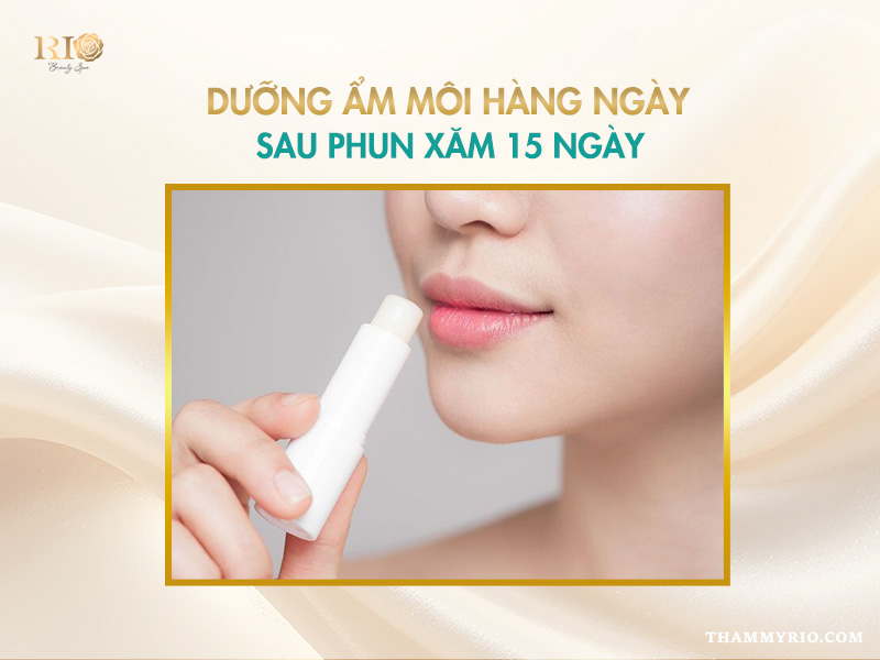 Môi sau xăm 15 ngày đã hồi phục hoàn toàn chưa? 3 môi sau xăm 15 ngày cần dưỡng ẩm như thế nào