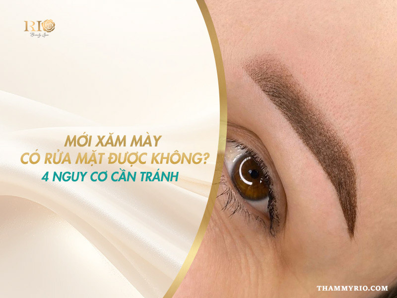 Mới xăm mày có rửa mặt được không là thắc mắc phổ biến của mọi khách hàng