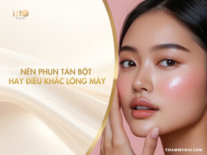 Nên phun tán bột hay điêu khắc lông mày để tạo dáng mày tự nhiên