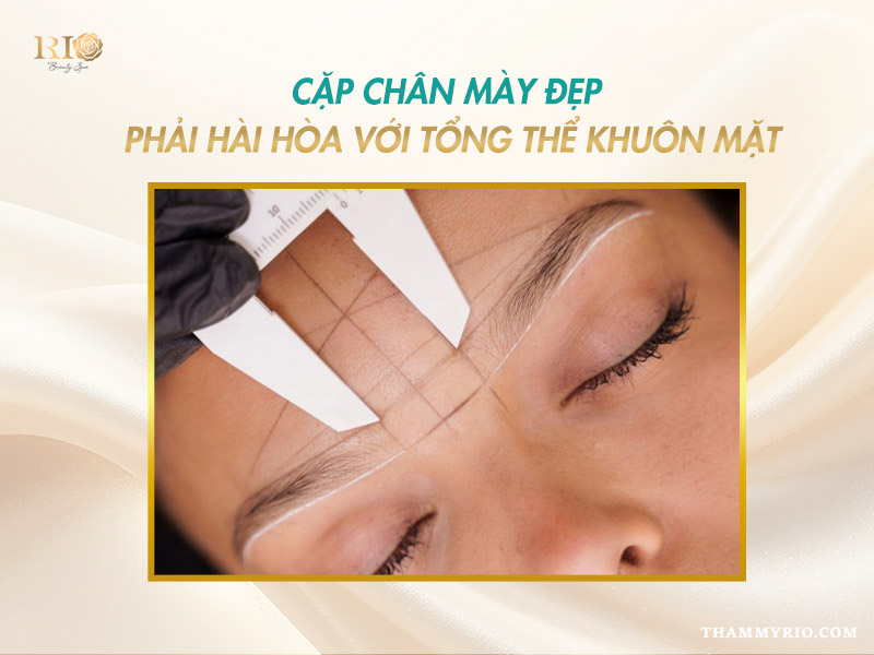 Tiêu chí đánh giá nên xăm hay điêu khắc chân mày phù hợp với khuôn mặt