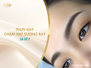 Phun mày chạm hạt sương bay là gì? Hiệu ứng mày tự nhiên, mịn như sương tại Rio