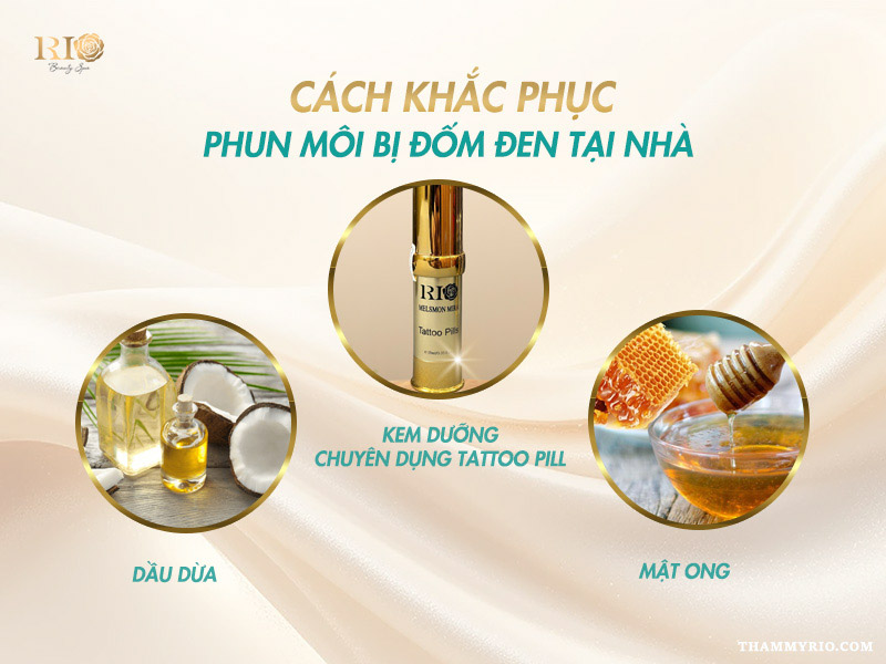5 Nguyên Nhân Phun Môi Bị Đốm Đen và Cách Xử Lý Ngay 4 Cách khắc phục phun môi bị đốm đen tại nhà bằng kem dưỡng chuyên dụng