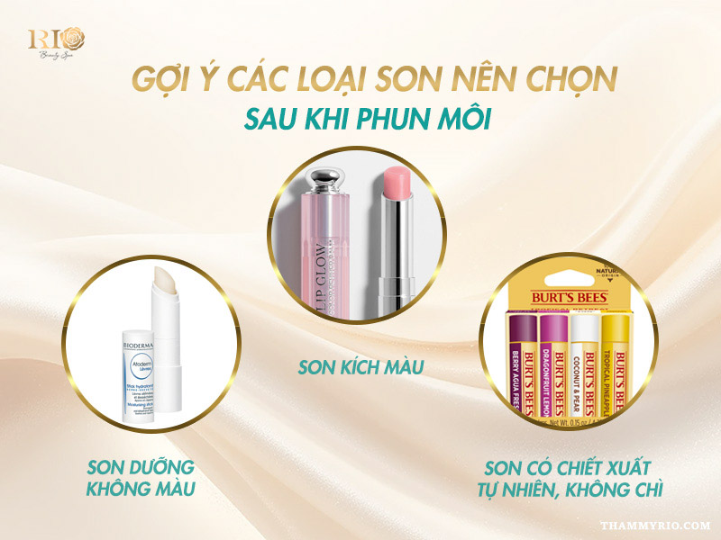 Phun môi xong đánh son có sao không? Lưu ý tránh hỏng màu 4 Phun môi xong đánh son có sao không, các loại son an toàn sau phun môi
