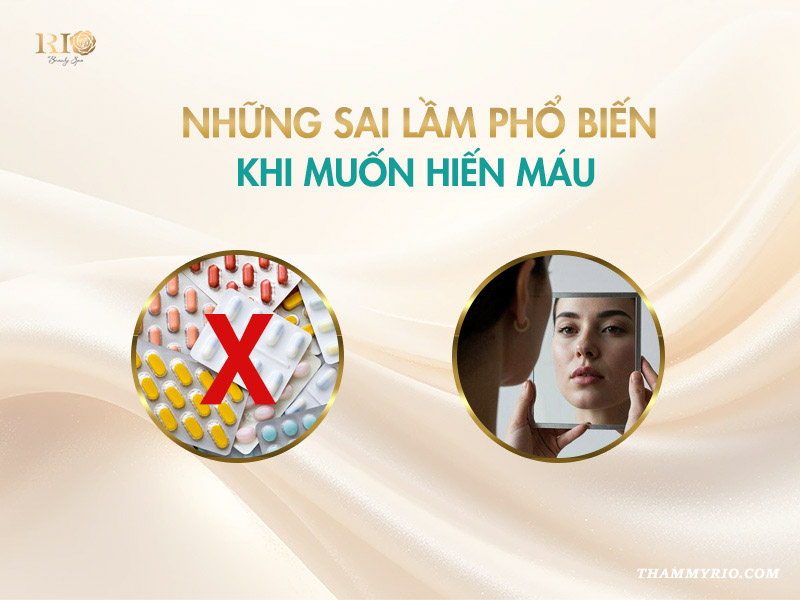 Những sai lầm phổ biến khi phân vân xăm chân mày có hiến máu được không