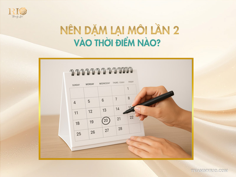 Có nên dặm lại môi lần 2 không? Khi nào nên dặm lại 3 Nên dặm lại môi lần 2 vào thời điểm nào?