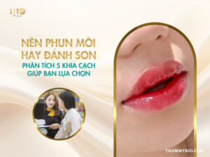 Chăm sóc sau khi xăm lông mày để giữ màu bền 5 năm