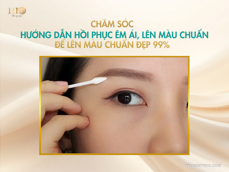 Phẩy sợi lông mày 8D Hàn Quốc: 5 lợi ích đáng để thử 4 Chăm sóc sau phẩy sợi lông mày 8D Hàn Quốc để lên màu chuẩn đẹp 99%