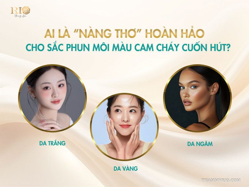 Phun môi màu cam cháy - 4 sắc thái cam đang “gây sốt” 3 Ai là “nàng thơ” hoàn hảo cho sắc phun môi màu cam cháy cuốn hút?