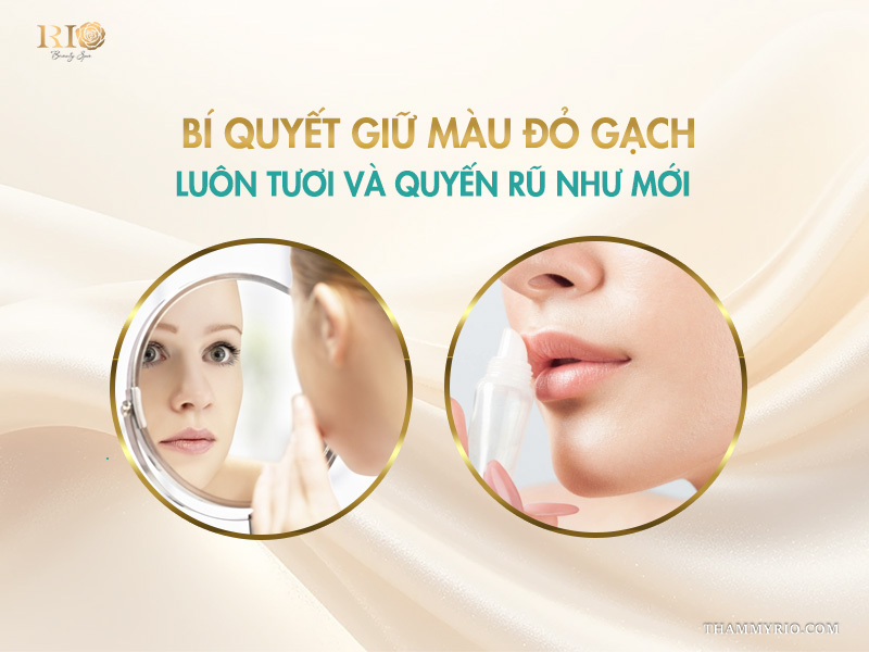  Bí quyết giữ màu đỏ gạch luôn tươi và quyến rũ như mới