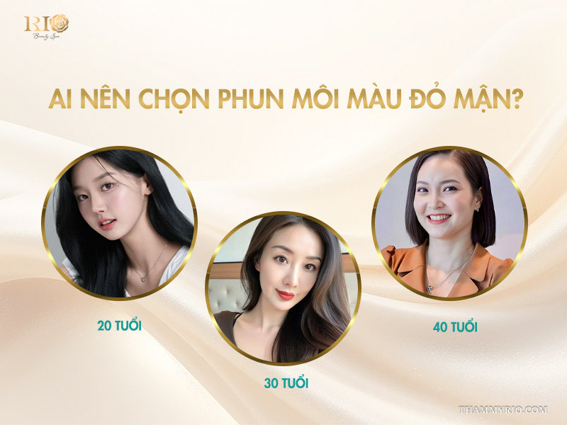 Phun môi màu đỏ mận: tone màu trẻ trung, sáng bật tone da 4 Ai nên chọn phun môi màu đỏ mận?