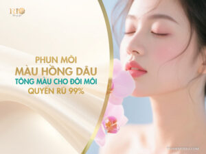 Phun môi màu hồng dâu: tông màu cho đôi môi quyến rũ 99%