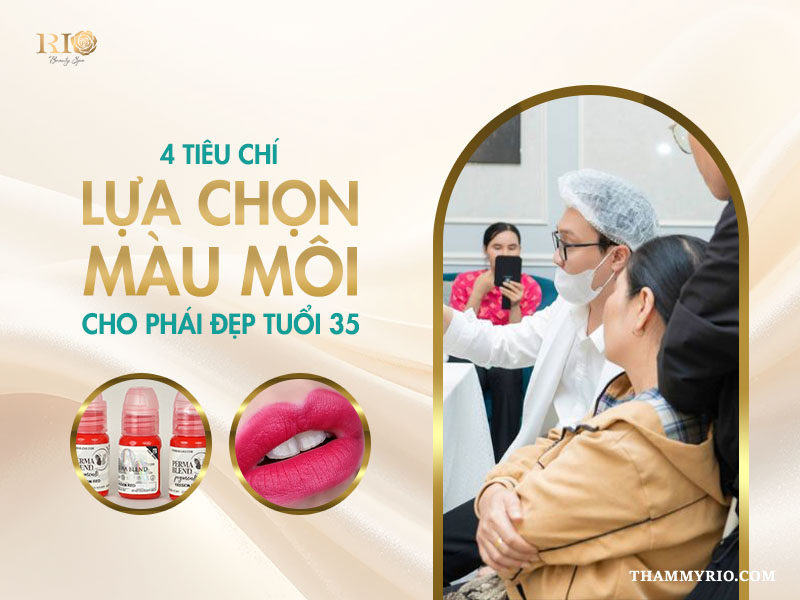Phun môi màu nào đẹp cho tuổi 35? 7 gam màu quyến rũ nhất 2 4 tiêu chí lựa chọn màu môi cho phái đẹp tuổi 35