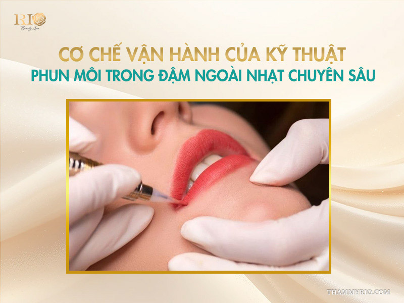 Cơ chế vận hành của kỹ thuật phun môi trong đậm ngoài nhạt chuyên sâu