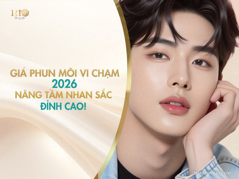 Phun môi vi chạm 2026 - Nâng tầm nhan sắc đỉnh cao!