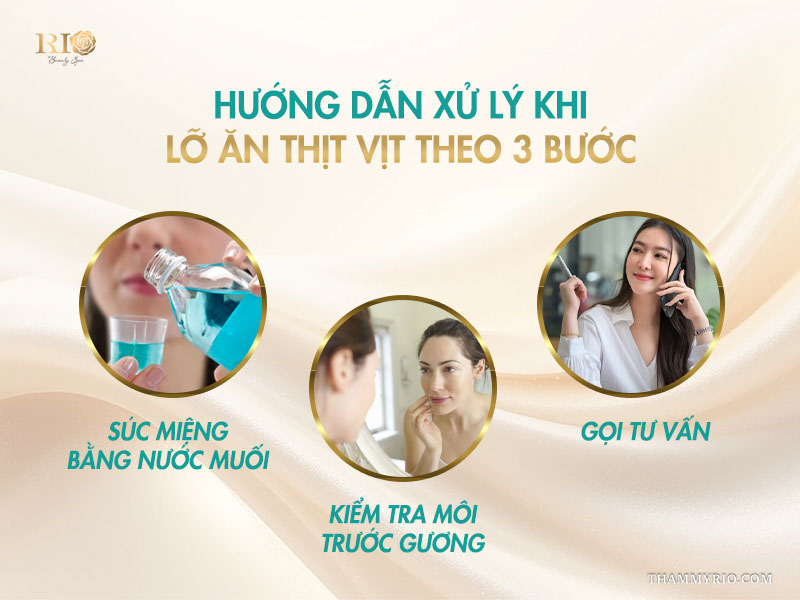 Xăm môi có kiêng thịt vịt không? 3 bước xử lý khi lỡ ăn 5 Hướng dẫn xử lý khi lỡ ăn thịt vịt theo 3 bước