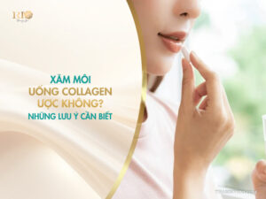 Xăm môi uống collagen được không? Những lưu ý cần biết