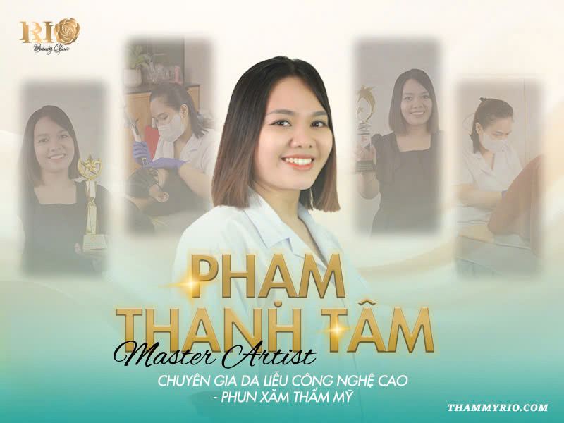 Artist Grand Master Pham Thanh Tam, CEO of Rio Beauty Clinic, professional portrait showcasing leadership and aesthetic authority