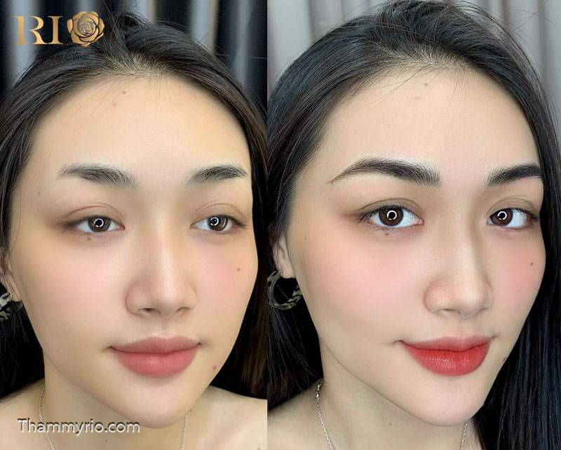 Artist Grand Master Pham Thanh Tam: CEO, Aesthetic Innovator, and International Judge 8 First Prize Winning Hairstroke Eyebrows from the 2022 PMU Competition, showcasing hyper-realistic hair strokes