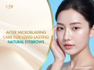 After Microblading Care for long-lasting, natural eyebrows.