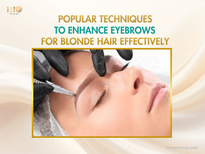 How to find ideal brow color for blondes for a natural look 6 Professional techniques to enhance the brow color for blondes using modern permanent makeup tools.