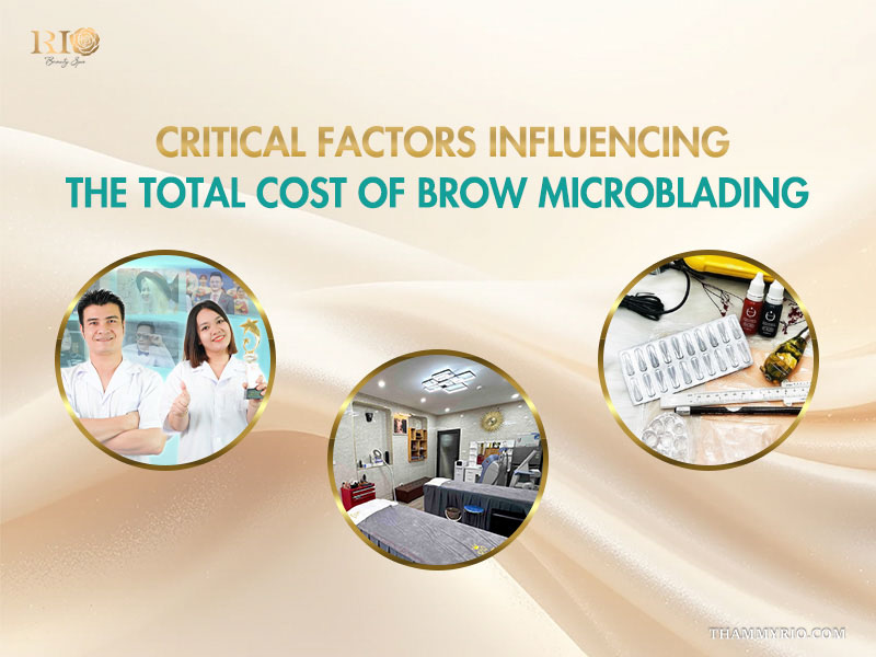 Professional technicians, modern facilities, and sterile equipment impacting the total cost microblading brows.