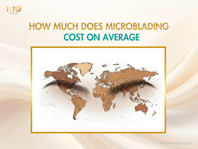 Factors like technician expertise, spa facilities, and sterile tools affecting the total cost microblading.
