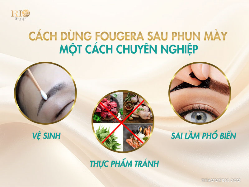 Lưu ý chăm sóc sau điêu khắc chân mày ngang