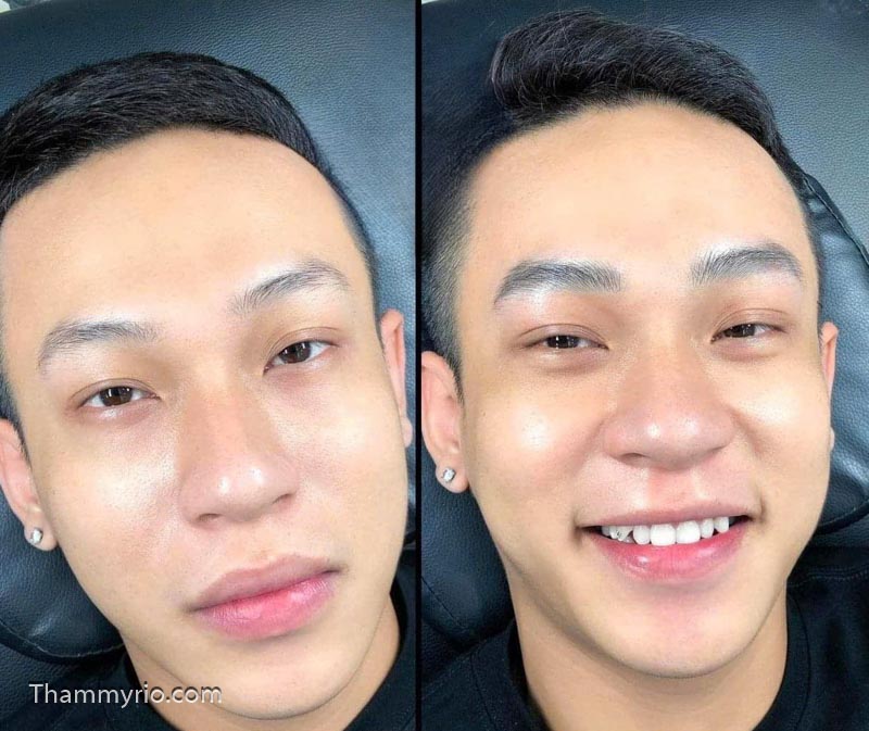 Expert Tran Manh Thang (Master Artist Trieu Viet Anh) 6 Master Artist Tran Manh Thang, a specialist in men's eyebrow sculpting, is currently the most trusted artist in Vietnam.