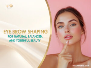 Eye Brow Shaping for natural, balanced, and youthful beauty