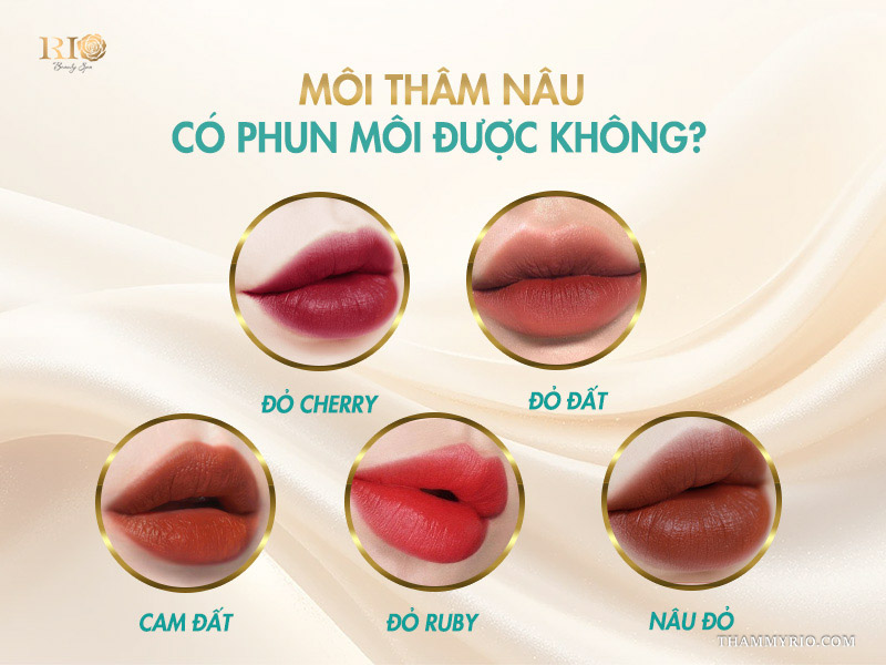 Cách khắc phục môi thâm nâu hiệu quả nhất 2026 8 Môi thâm nâu có phun môi được không?