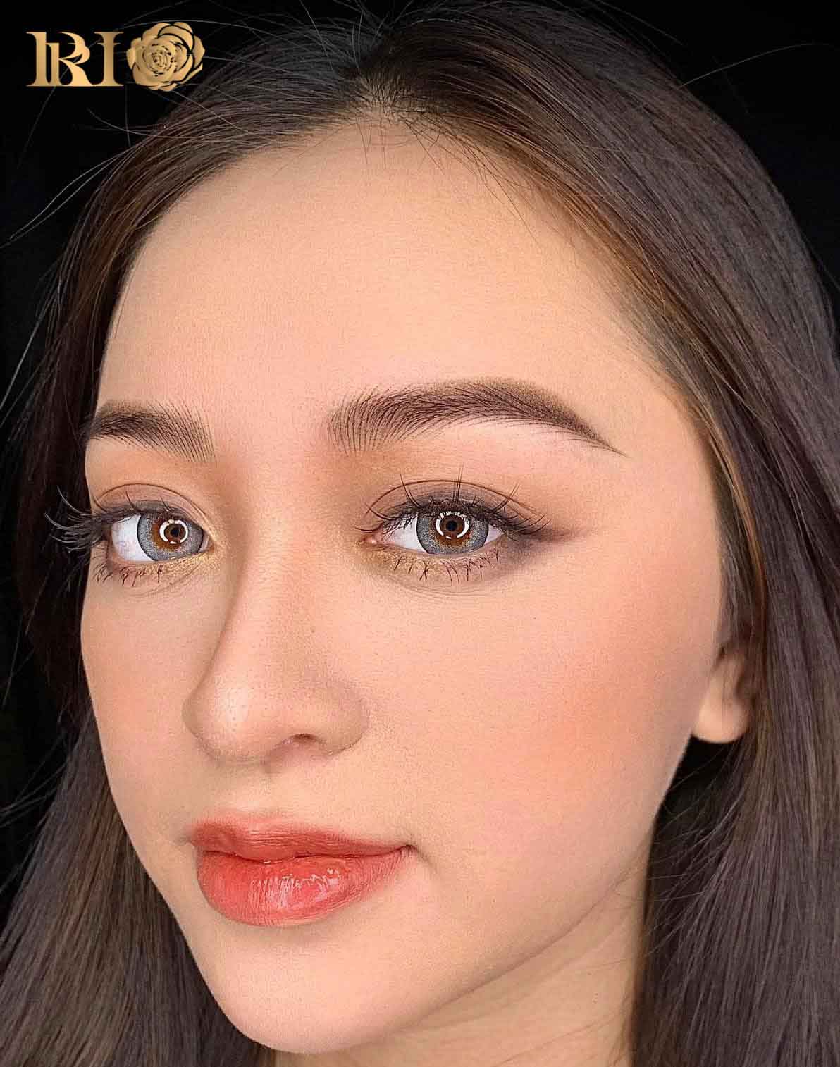 Combination Brows result blending Hairstroke and Ombre Shading at Rio Beauty Clinic.