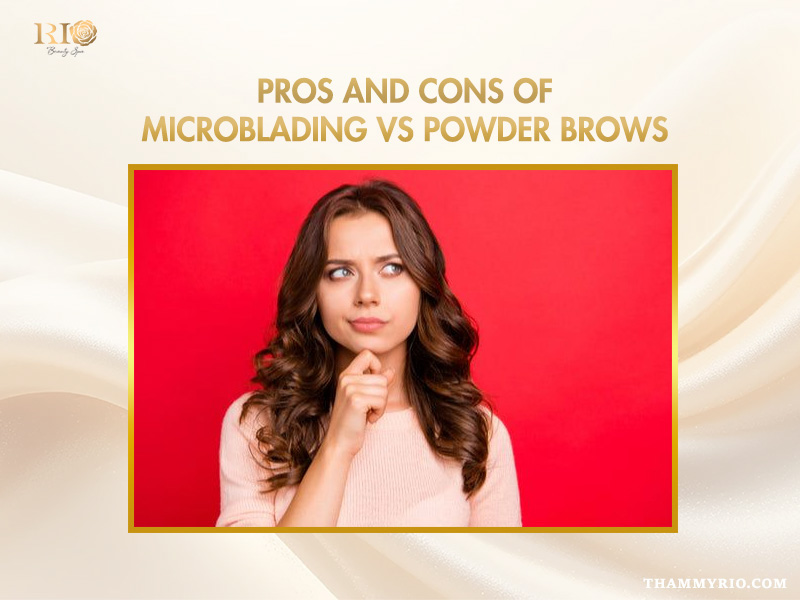 Powder brows vs microblading: Which technique is best for you? 5 Pros and cons of powder eyebrows vs microblading