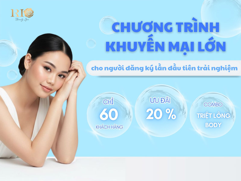 Nội dung Tối ưu hóa: Chương trình ưu đãi triệt lông toàn thân giảm 20% dành cho người đăng ký lần đầu trải nghiệm.