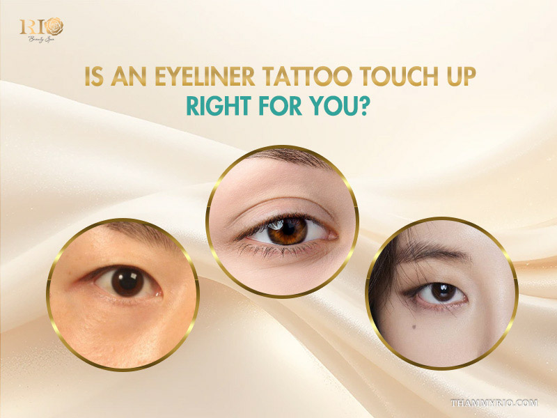 Various eye shapes and skin conditions to determine if an eyeliner tattoo touch up is right for you.