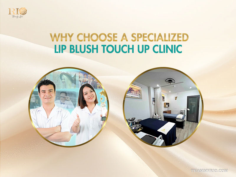 Experienced experts and modern facilities at a specialized lip blush touch up clinic.