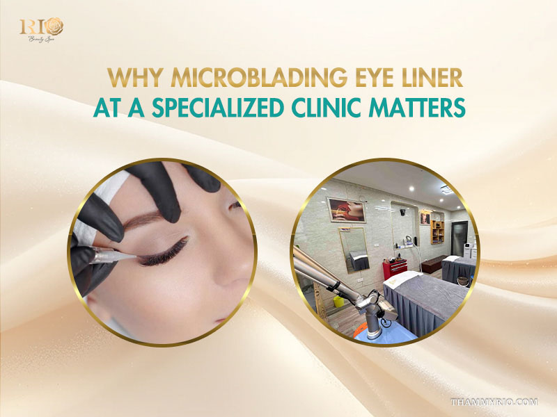 Why choosing a specialized clinic for microblading eye liner matters for safety and results.