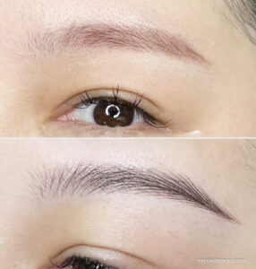 Correction microblading guide for restoring natural brows 2 - Thẩm Mỹ Rio Beauty Clinic