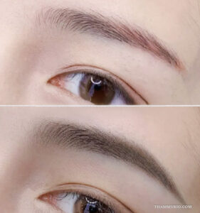 Correction microblading guide for restoring natural brows - Thẩm Mỹ Rio Beauty Clinic