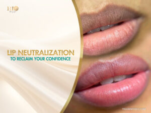 Rio Beauty Spa: lip neutralization transforms dark lips to a natural pink, showing dark vs pink lips.