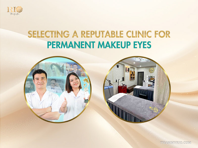 Professional experts and modern clinic for permanent eye make up at Rio Beauty Spa.