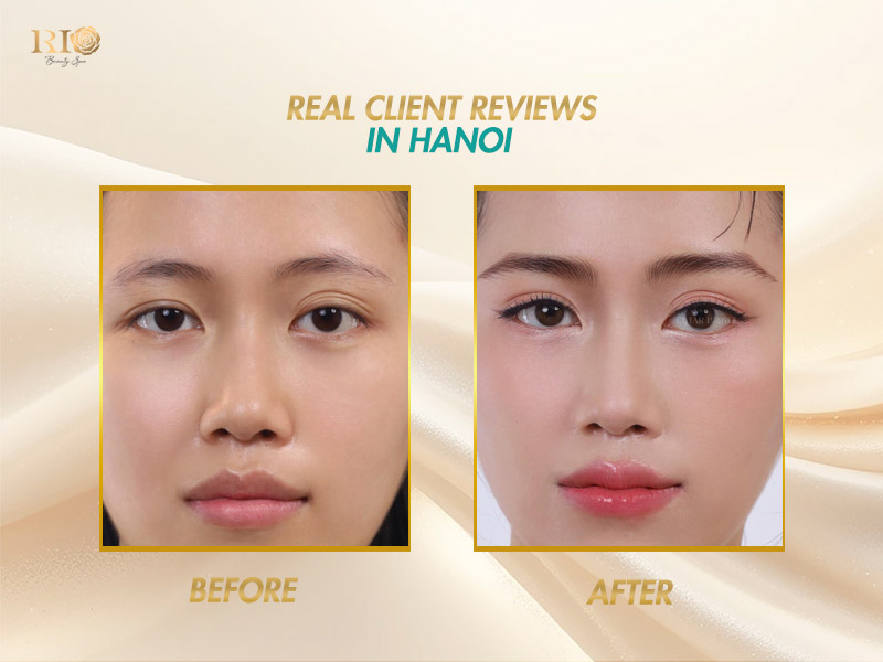 before and after microblading touch up near me for natural eyebrows result