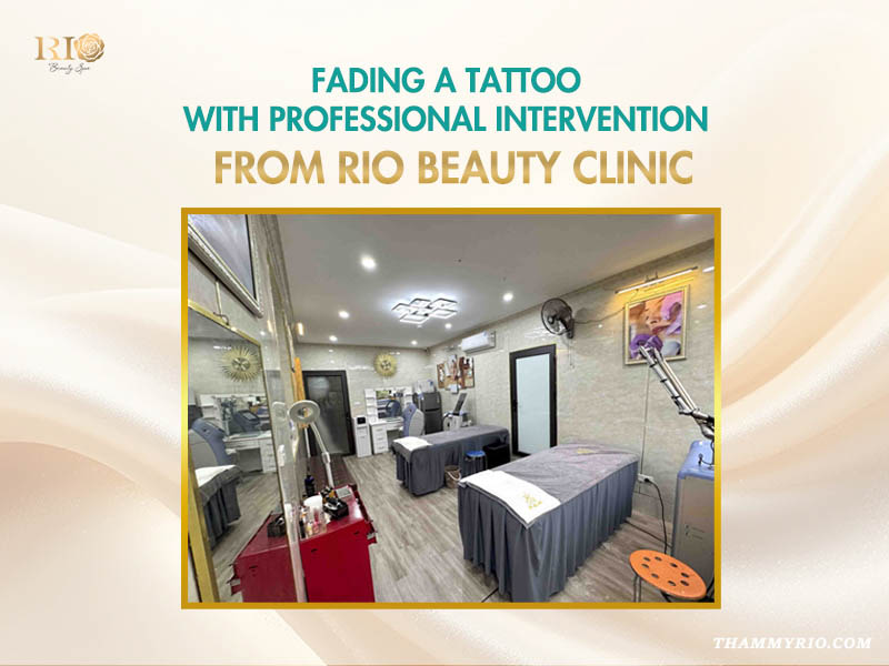 Professional clinic room with advanced equipment for fading a tattoo.