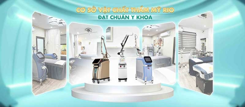 Máy xóa xăm Ruby Laser tại Rio Beauty Clinic