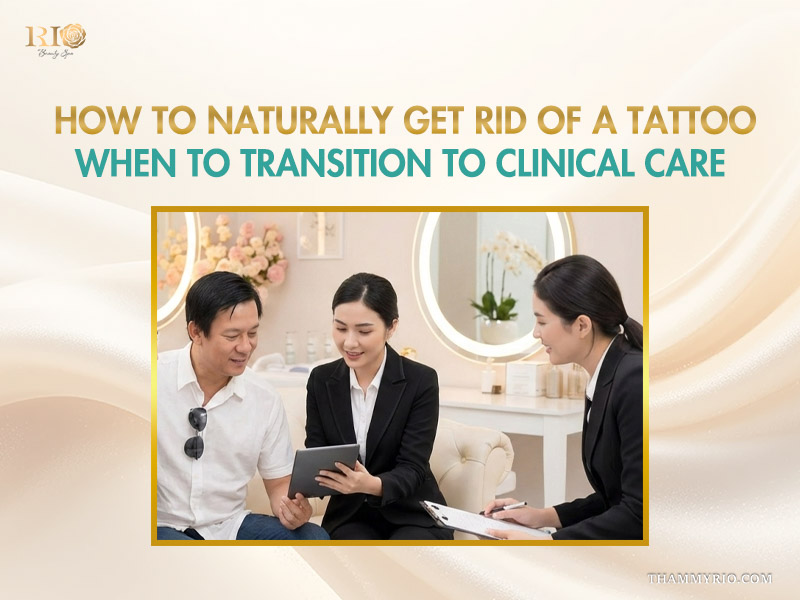 Professional consultation for tattoo removal natural and deciding when to transition to clinical care.