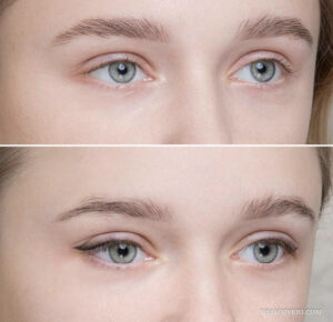 Upper eyeliner tattoo that changes how your eyes are seen - Thẩm Mỹ Rio Beauty Clinic